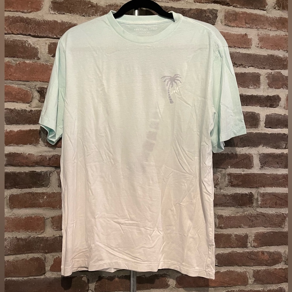 American Eagle Palm Tree T-Shirt Size Medium